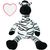 Plüsch-Zebra LORENZO (Bild 1)
