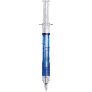 Transparenter Kugelschreiber INJECTION
