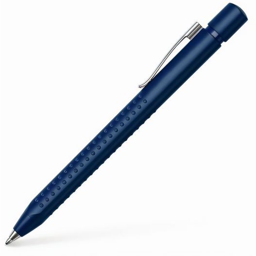 ein stift mit blauem körper und silberner spitze Grip 2011 Kugelschreiber Klassik (Bild 1)