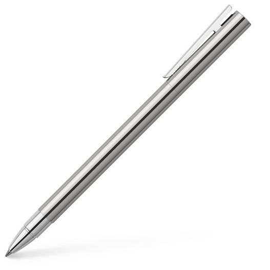ein stift mit einem metallkörper und einem silberkörper Neo Slim Tintenroller (Bild 1)