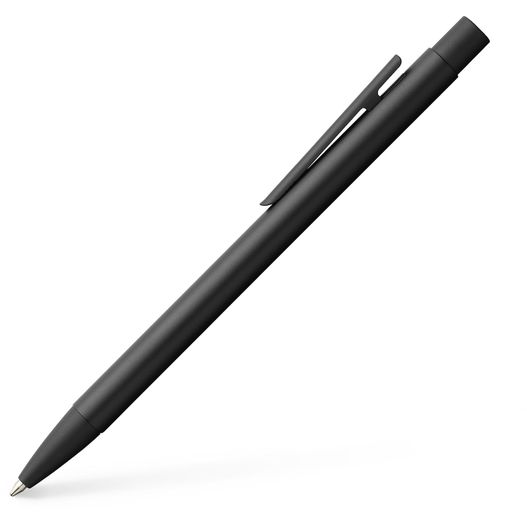 ein stift mit einem schwarzen körper und einer schwarzen spitze Neo Slim Kugelschreiber (Bild 1)