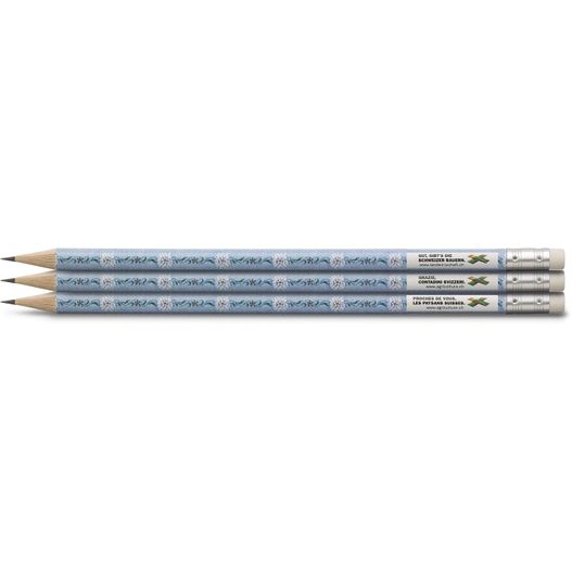 Bleistift mit fotorealistischen Druckbild, Radiertip (Bild 1)