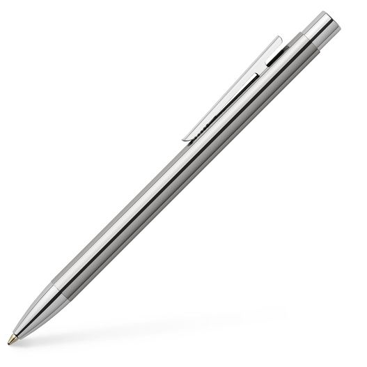 ein stift mit einem metallkörper und einem silberkörper Neo Slim Kugelschreiber (Bild 1)