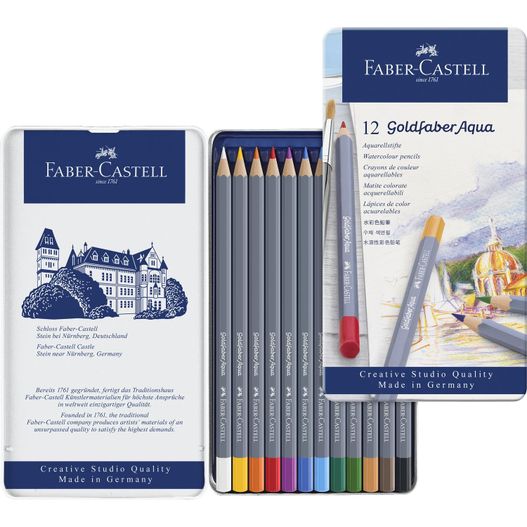 Goldfaber Aquarell 12er Metalletui (Bild 1)