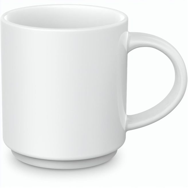 Keramiktasse Sublimation, stapelbar