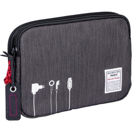 TROIKA Kabeltasche BUSINESS TECH POUCH 2