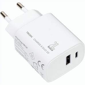 TROIKA Ladestecker CHARGE-X DUO 20