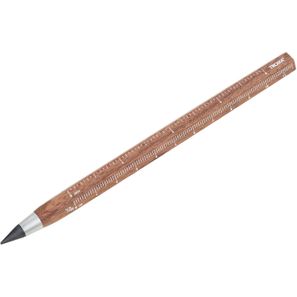 TROIKA Multitasking-Bleistift CONSTRUCTION ENDLESS WALNUT