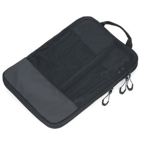 TROIKA Reise-Kompressionstaschen Set TROIKA BLACK PACKING CUBES