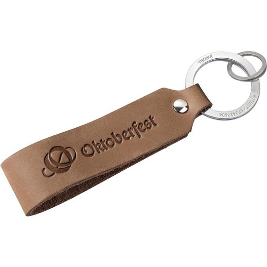 Schlüsselanhänger OKTOBERFEST™ LEDERSCHLAUFE (Bild 1)