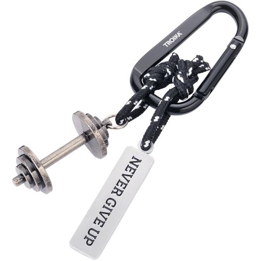 TROIKA Schlüsselanhänger NEVER GIVE UP (Bild 1)