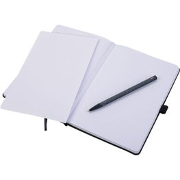 TROIKA Notizblock SLIMPAD A5 CARBON