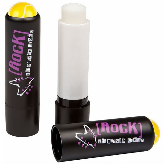 ein paar lippenballen mit tennisball Lipcare 3D Tennis LSF 20 - Lippenpflegestift für Sportler (Bild 1)