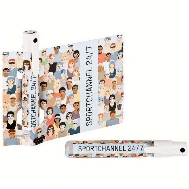 Produktabbildung PocketCard - Individuell bedruckte Karte mit Handdesinfektionsspray SaniStick PocketCard - Individuell bedruckte Karte mit Handdesinfektionsspray SaniStick