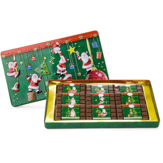 Produktabbildung Geschenkartikel / Präsentartikel: Schokoladendose Merry Christmas Geschenkartikel / Präsentartikel: Schokoladendose Merry Christmas