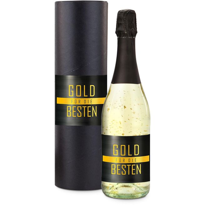 Produktabbildung Geschenkartikel / Präsentartikel: Gold für die Besten 0,75 l Geschenkartikel / Präsentartikel: Gold für die Besten 0,75 l