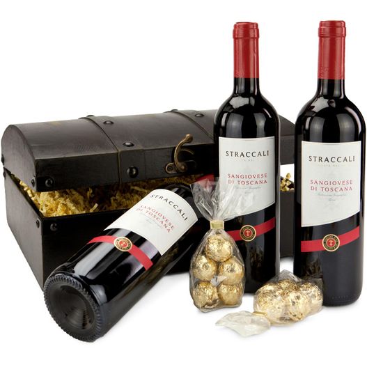 Produktabbildung Geschenkset / Präsenteset: Sangiovese-Schatz Geschenkset / Präsenteset: Sangiovese-Schatz (Bild 1)