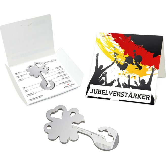 ROMINOX® Key Tool Lucky Charm (19 Funktionen) Deutschland Fan Jubelverstärker