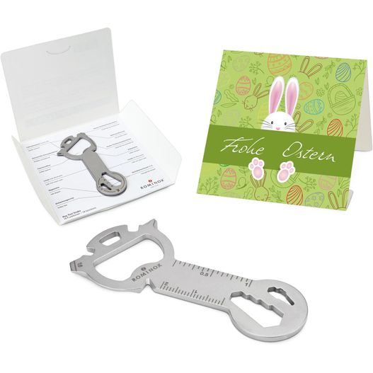 ROMINOX® Key Tool Snake (18 Funktionen) Frohe Ostern Hase (Bild 1)