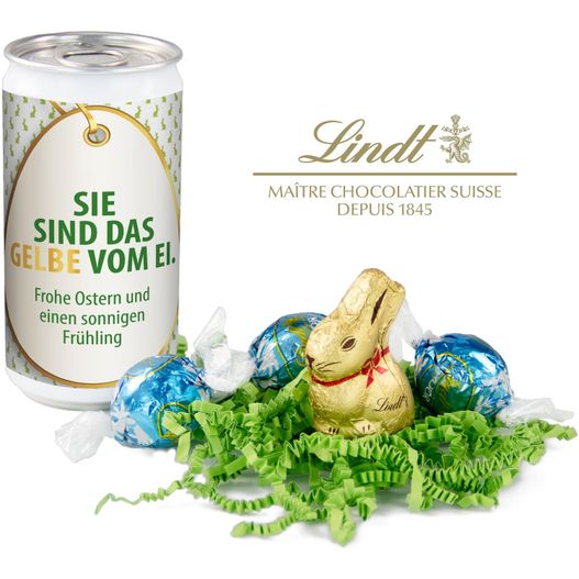 Produktabbildung Lindt-Oster-Überraschung - Etikett Sie sind das Gelbe vom Ei Lindt-Oster-Überraschung - Etikett Sie sind das Gelbe vom Ei (Bild 1)
