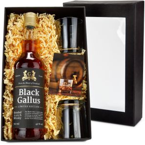 Geschenkset / Präsenteset: Black Gallus Whisky