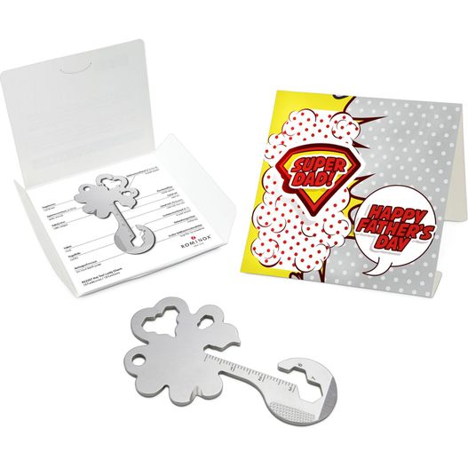 ROMINOX® Key Tool Lucky Charm (19 Funktionen) Super Dad (Bild 1)