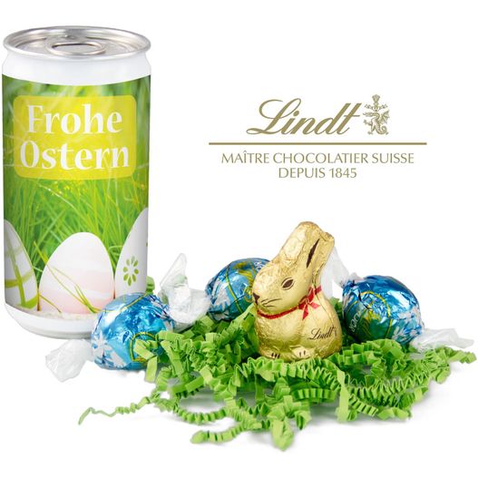 Produktabbildung Geschenkartikel / Präsentartikel: Lindt-Oster-Überraschung - Etikett Frohe Ostern - EierWiese Geschenkartikel / Präsentartikel: Lindt-Oster-Überraschung - Etikett Frohe Ostern - EierWiese (Bild 1)