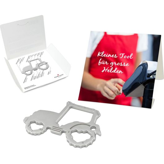 Produktabbildung ROMINOX® Key Tool Tractor (18 Funktionen) Große Helden (Einzelhandel) ROMINOX® Key Tool Tractor (18 Funktionen) Große Helden (Einzelhandel) (Bild 1)