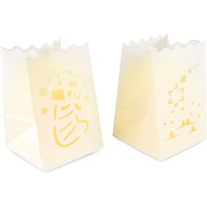 Geschenkset / Präsenteset: Stimmungsvolle Papier-Laternen