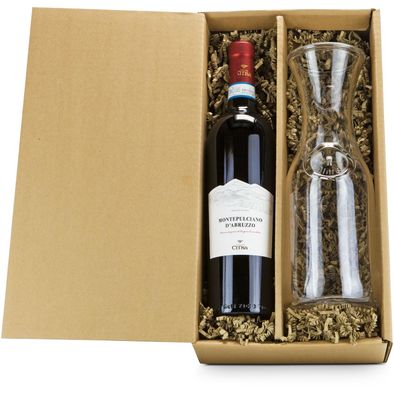 Produktabbildung Geschenkset / Präsenteset: Rotwein & Karaffe Geschenkset / Präsenteset: Rotwein & Karaffe