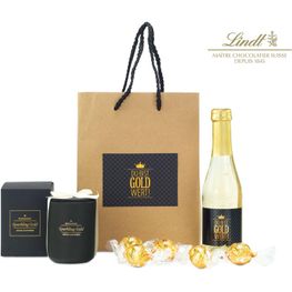 Präsenteset - Du bist Gold wert Tüte