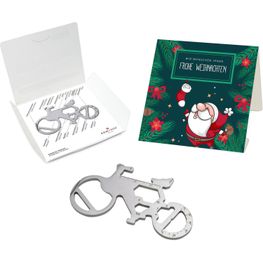 Produktabbildung ROMINOX® Key Tool Bicycle (19 Funktionen) Frohe Weihnachten ROMINOX® Key Tool Bicycle (19 Funktionen) Frohe Weihnachten