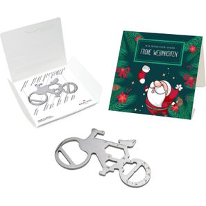 ROMINOX® Key Tool Bicycle (19 Funktionen) Frohe Weihnachten