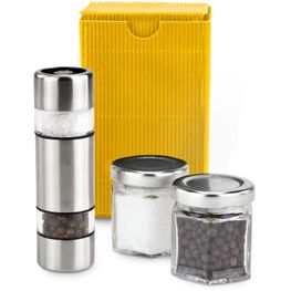 Geschenkset / Präsenteset: Salz & Pfeffer im Miniformat Gelb