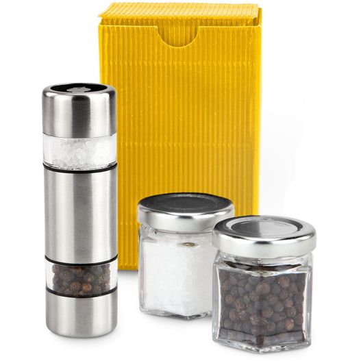 Geschenkset / Präsenteset: Salz & Pfeffer im Miniformat Gelb (Bild 1)