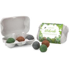 Produktabbildung Geschenkartikel: Bienenweide im Eierkarton 'Blühende Zusammenarbeit' Geschenkartikel: Bienenweide im Eierkarton 'Blühende Zusammenarbeit'