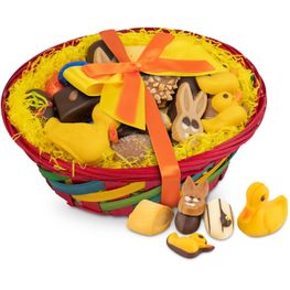 Produktabbildung Geschenkartikel: Großer Osterkorb mit Confiseriespezialitäten, 600 g Geschenkartikel: Großer Osterkorb mit Confiseriespezialitäten, 600 g