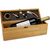 Geschenkset / Präsenteset: Wein in Bambuskiste (Bild 1)