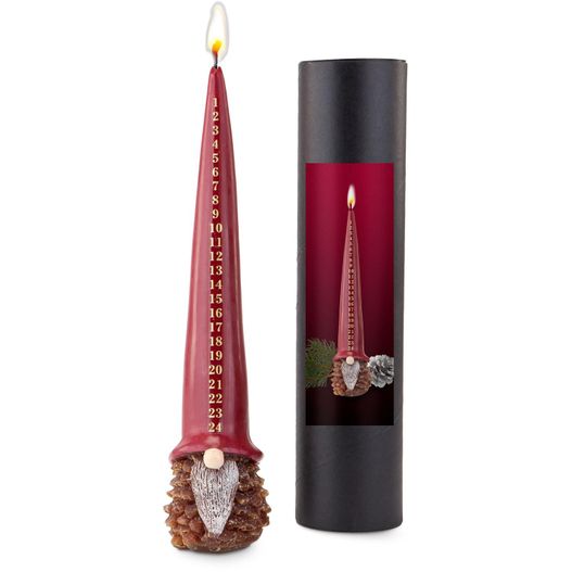 Geschenkset / Präsenteset: Adventskalenderkerze (Bild 1)