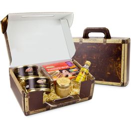 Geschenkset / Präsenteset: Gefüllter Reisekoffer