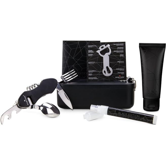 Produktabbildung Geschenkset / Präsenteset: Lunchbox Black Edition Geschenkset / Präsenteset: Lunchbox Black Edition
