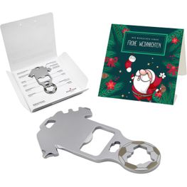 Produktabbildung ROMINOX® Key Tool Football (18 Funktionen) Frohe Weihnachten ROMINOX® Key Tool Football (18 Funktionen) Frohe Weihnachten