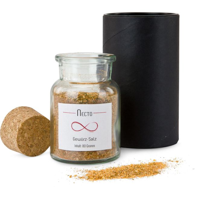 Geschenkset / Präsenteset: Gewürzsalz Necto im Glas