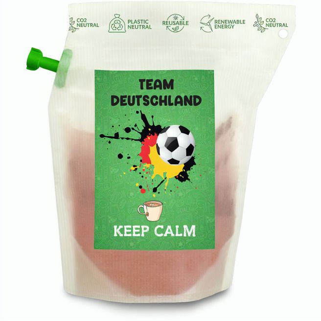 Produktabbildung Geschenkartikel / Präsentartikel: Fußball-EM Team Deutschland Keep Calm, Tee im Brühbeutel Geschenkartikel / Präsentartikel: Fußball-EM Team Deutschland Keep Calm, Tee im Brühbeutel
