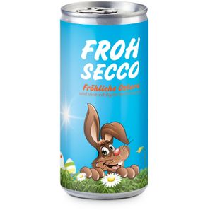 Präsentartikel: Frohsecco Ostern - 24 x Secco 0,2 l, Slimlinedose
