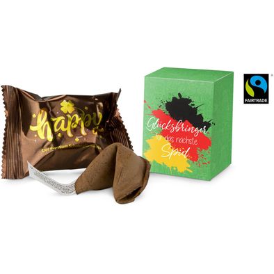 Geschenkartikel / Präsentartikel: Glückskeks Fußball Deutschland