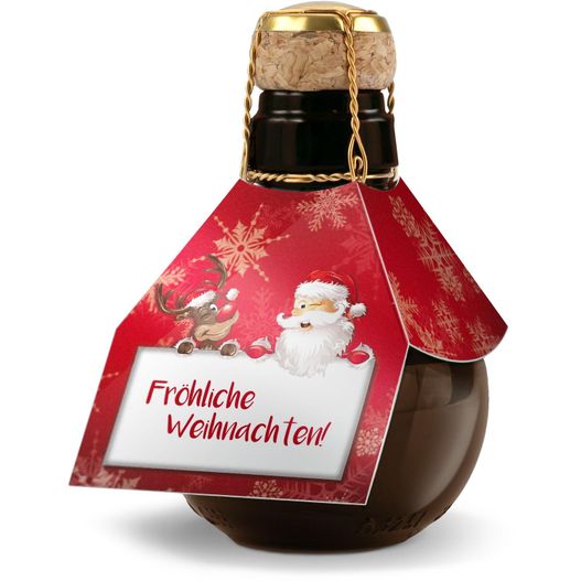Produktabbildung Geschenkset / Präsenteset: Kleinste Sektflasche: Fröhliche Weihnachten Geschenkset / Präsenteset: Kleinste Sektflasche: Fröhliche Weihnachten (Bild 1)