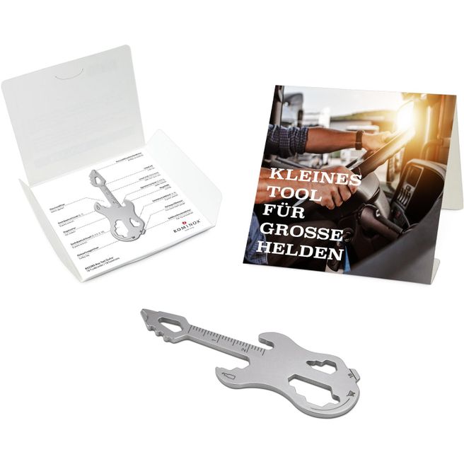 Produktabbildung ROMINOX® Key Tool Guitar (19 Funktionen) Große Helden ROMINOX® Key Tool Guitar (19 Funktionen) Große Helden