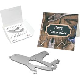 Produktabbildung ROMINOX® Key Tool Airplane (18 Funktionen) Happy Father's Day ROMINOX® Key Tool Airplane (18 Funktionen) Happy Father's Day