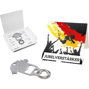 ROMINOX® Key Tool Football (18 Funktionen) Deutschland Fan Jubelverstärker